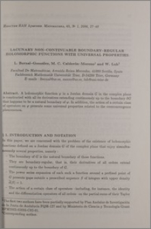 Lacunary non-continuable boundary-regular holomorphic functions with universal properties