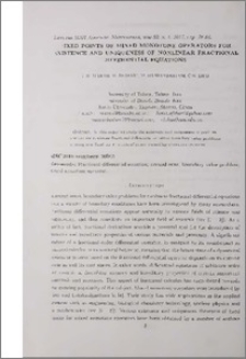 Fixed points of mixed monotone operators for existence and uniqueness of nonlinear fractional differential equations