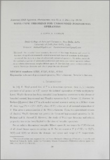 Weyl-type theorems for unbounded posinormal operators