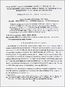 Meromorphic solutions for a class of differential equations and their applications