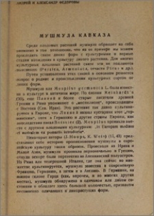 Мушмула Кавказа