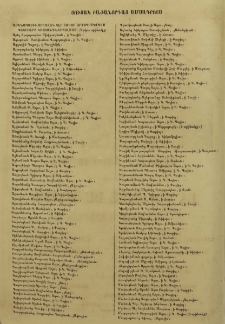Ցուցակ բաժանորդաց ամսագրոյս
