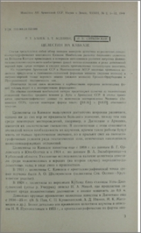 Целестин на Кавказе