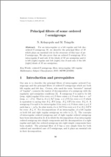 Principal filters of some ordered $\Gamma$-semigroups