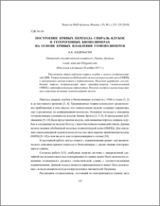 Построение кривых перехода спираль–клубок в гетерогенных биополимерах на основе кривых плавления гомополимеров