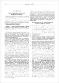Род Epilobium (Onagraceae) во флоре Армении