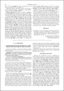 Cotoneaster assadii (Rosaceae), a new species for the flora of the Caucasus