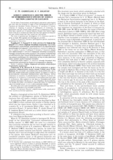 Sorbus armeniaca and the origin of hybridogenous species of Sorbus section Lobatae in Caucasus