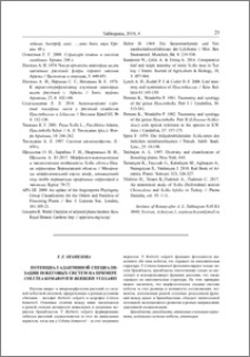 Потенциал адаптивной специализации побеговых систем на примере Colutea komarovii и Berberis vulgaris