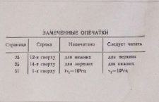 Замеченные опечатки