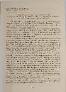 The etymological survey of phraseological units with colour terms in English and Armenian