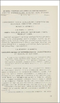 Упрощенный метод определения характеристик набухания глинистых грунтов