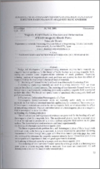 Magnetic field effects on fracture and deformation of electromagnetic elastic plates