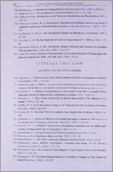 Literary criticism