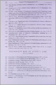 Prominent Men of Science and Culture
