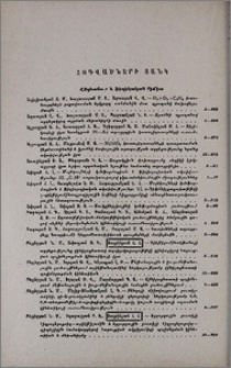Հոդվածների ցանկ