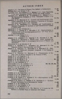 Author index