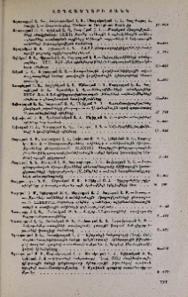 Հոդվածների ցանկ