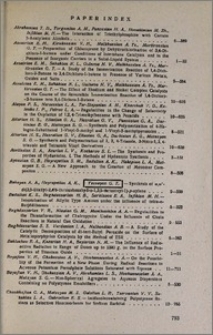 Paper index