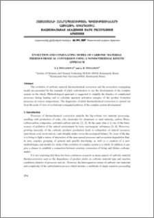 Evolution and conjugating model of carbonic material thermochemical conversion using a nonisothermal kinetic approach