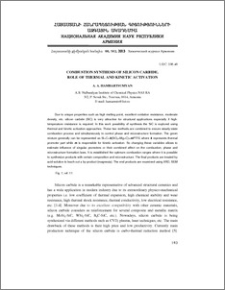Combustion synthesis of silicon carbide. Role of thermal and kinetic activation