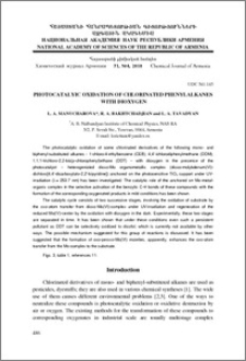 Photocatalyic oxidation of chlorinated phenylalkanes with dioxygen