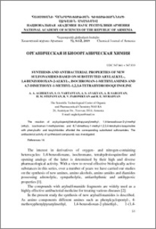 Synthesis and antibacterial properties of new sulfonamides based on substituted arylalkyl-, 1,4-benzodioxan-2-alkyl-, isochroman-1-methylamines and 6,7-dimethoxy-1-methyl-1,2,3,4-tetrahydroisoquinoline