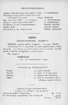 Բովանդակութիւն