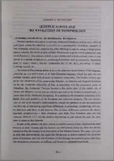 Reduplicatives and the Evolution of Morphology