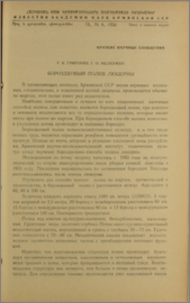 Бороздковый полив люцерны