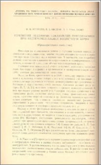 Изменение некоторых показателей гемодинамики при экспериментальной коарктации аорты