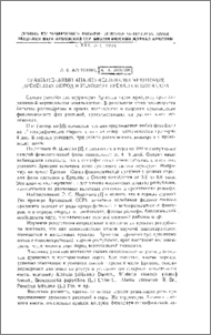 Сравнительный анализ фенологии некоторых древесных пород в условиях Еревана и Бюракана