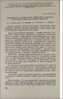 Микрофлора и химические показатели овечьего югортного жира 600-летней давности
