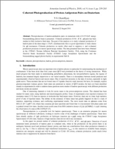 Coherent Photoproduction of Proton-Antiproton Pairs on Deuterium
