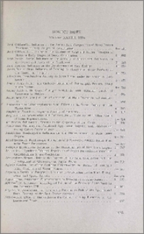 Subject Index Volume XXXVII, 1984
