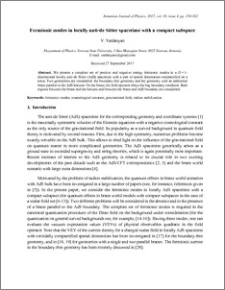 Fermionic modes in locally anti-de Sitter spacetime with a compact subspace