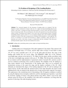 To Problem of Designing of The Landing Radars