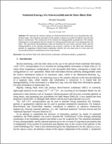 Statistical Entropy of a Schwarzschild-anti-de Sitter Black Hole