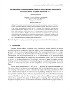 The Bogoliubov Inequality and the Nature of Bose-Einstein Condensates for Interacting Atoms in Spatial Dimensions D ≤ 2
