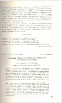 Влияние ионов металлов на уриказу из Bacillus fastidiosus