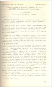 Сравнительное изучение влияния ЭИ в М1 озимого ячменя разных генотипов