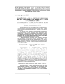 Воздействие дсРНК на синтез нуклеиновых кислот и маркерного белка в клетках HeLa в условиях in vitro