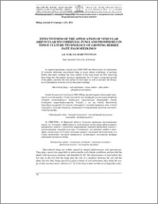Effectiveness of the application of Vesicular Arbuscular mycorrhyzal fungi and phosphorus in tissue culture technology of growing Berhee date palm seedlings