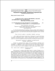 Action of fatty acids on the binding capacity of porphyrins to blood proteins: I. Spectral investigations