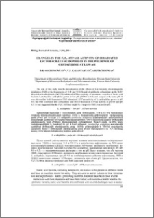Changes in the F0F1-ATPase activity of irradiated Lactobacillus acidophilus in the presence of ceftazidime at low pH.