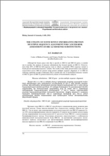 The utility of sufficiently informative protein multiple sequence alignment for cancer risk assessment OF BRCA2 missense substitutions