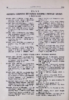 Ցանկ «Էջմիածին» ամսագրում 1953 թվականի ընթացքում տպագրված նյութերի