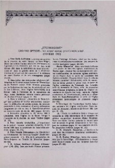 "Etchmiadzine" organe officiel du Saint-Siège d'Etchmiadzine (Février 1981)