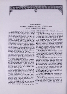 "Etchmiadzin" official journal of Holy Etchmiadzin (September-October 1985)