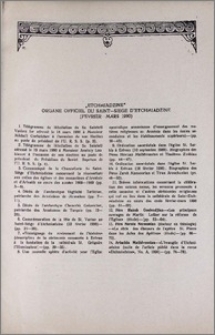 "Etchmiadzine" organe officiel du Saint-Siège d'Etchmiadzine (Février-Mars 1990)